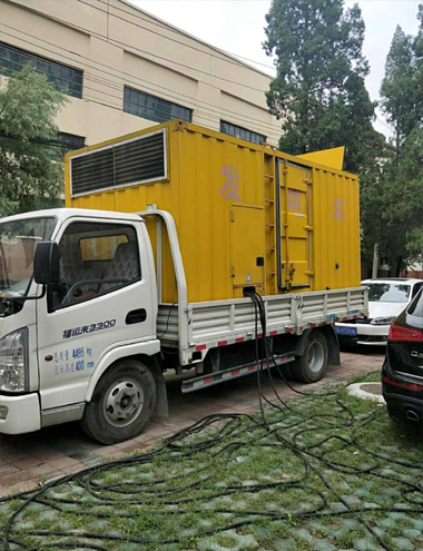 大连发电车出租-柴油发电机组排烟系统设计要求及其考虑因素